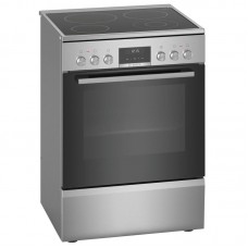 Bosch HKS59E150U Ελεύθερη Κουζίνα 66 lt με Κεραμικές Εστίες Πλάτους 60 εκ. Ύψους 90 εκ. με Auto Pilot Inox