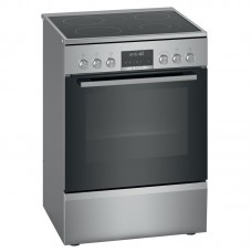 Bosch HKS79U250 Ελεύθερη Κουζίνα με Κεραμικές Εστίες και Auto Pilot 63lt Πλάτους 60 εκ. Inox