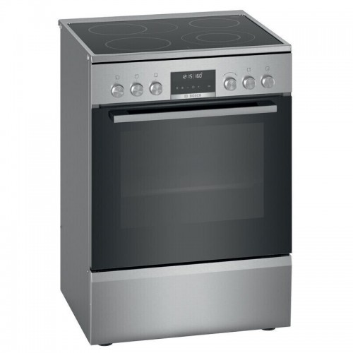 Bosch HKS79U250 Ελεύθερη Κουζίνα με Κεραμικές Εστίες και Auto Pilot 63lt Πλάτους 60 εκ. Inox