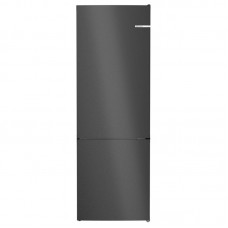 Bosch KGN492XCF Ψυγειοκαταψύκτης Full No Frost 203x70 εκ. Χωρητικότητας 440 λίτρων Black Stainless Steel