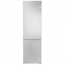Bosch KGN392LCF Ελεύθερος Ψυγειοκαταψύκτης Total No Frost 203x60cm Metal Look