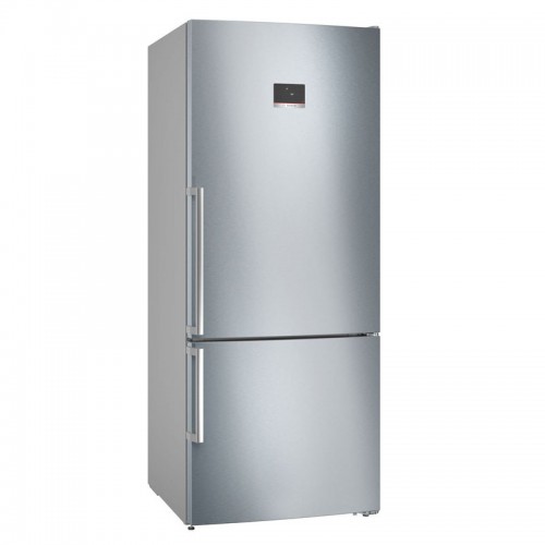 Bosch KGN76XIEP Ελεύθερος Ψυγειοκαταψύκτης No Frost 186x75 cm Inox Antifinger