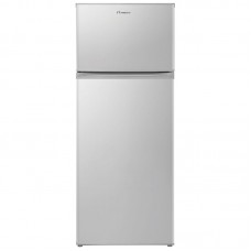 Inventor DP1446S Δίπορτο Ψυγείο 204lt Υ143xΠ55xΒ55cm Silver