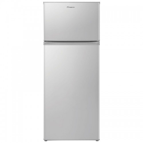 Inventor DP1446S Δίπορτο Ψυγείο 204lt Υ143xΠ55xΒ55cm Silver Inventor DP1446S Δίπορτο Ψυγείο 204lt Υ143xΠ55xΒ55cm Silver